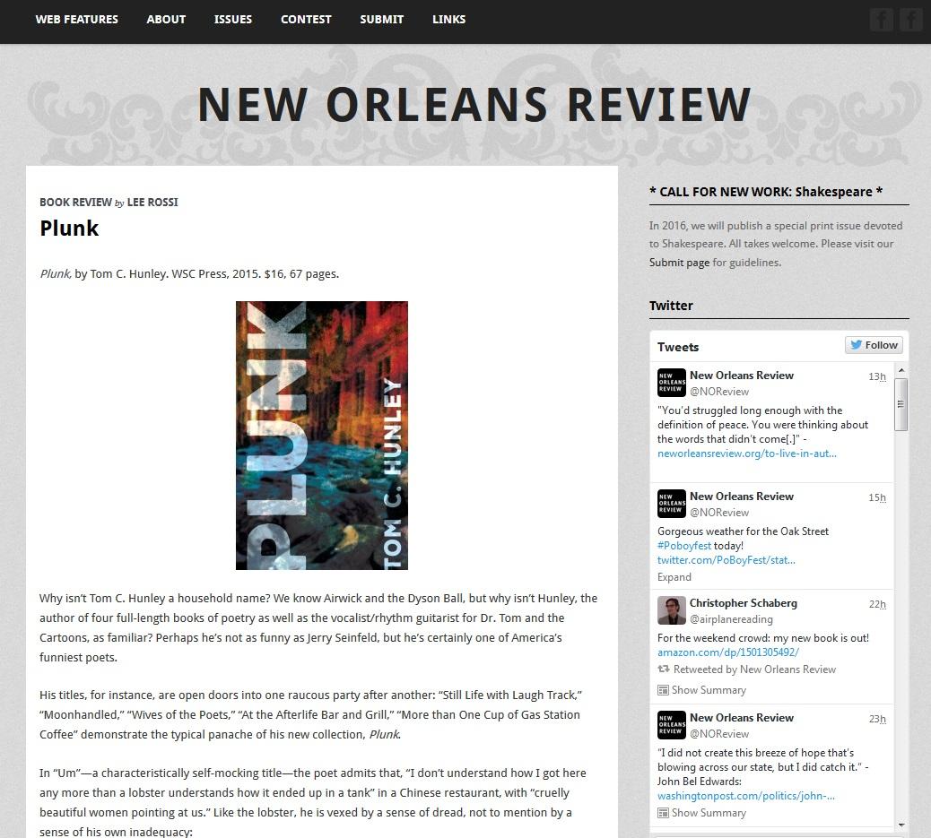 new orleans reviews plunk
