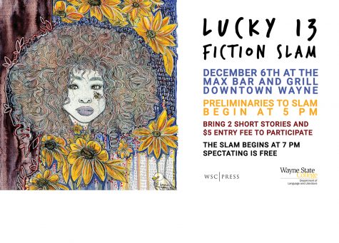 Lucky 13 Fiction Slam! December 6th, 2018
