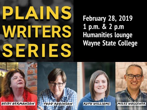 Plains Writers Series – February 28th, 2019