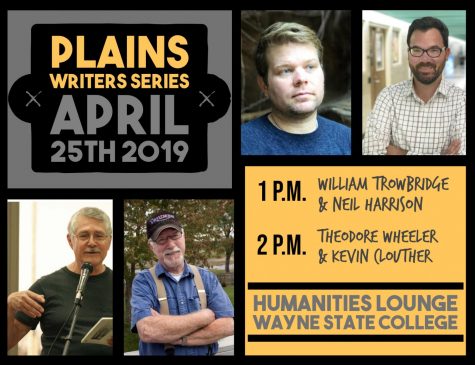 Plains Writers Series – April 25th, 2019