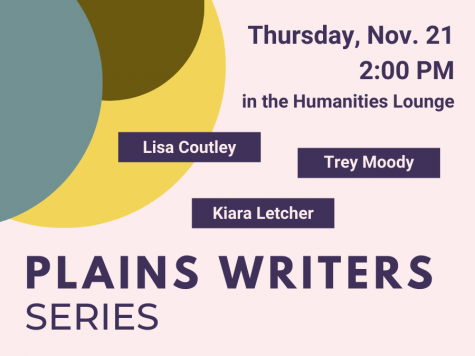 Plains Writers Series – November 21, 2019