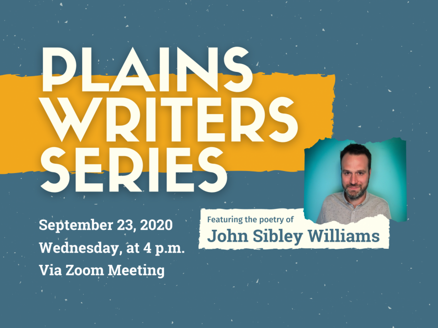 Plains Writers Series: Sept. 23, 2020  John Sibley Williams