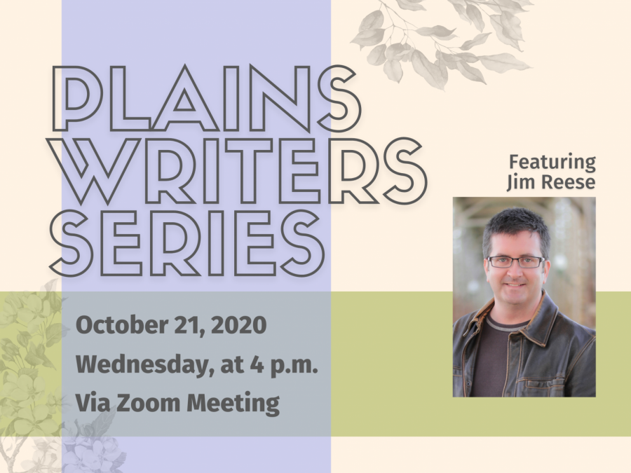 Plains Writers Series: Oct. 21, 2020  Jim Reese