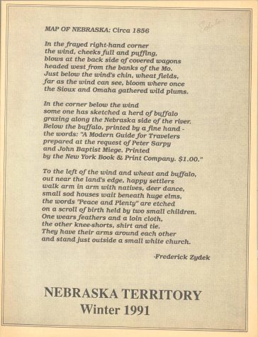Nebraska Territory: Winter 1991