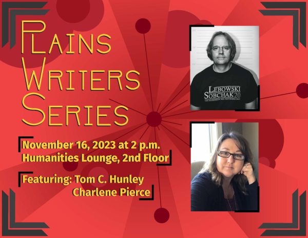 Plains Writers Series – November 16, 2023 Tom C. Hunley & Charlene Pierce